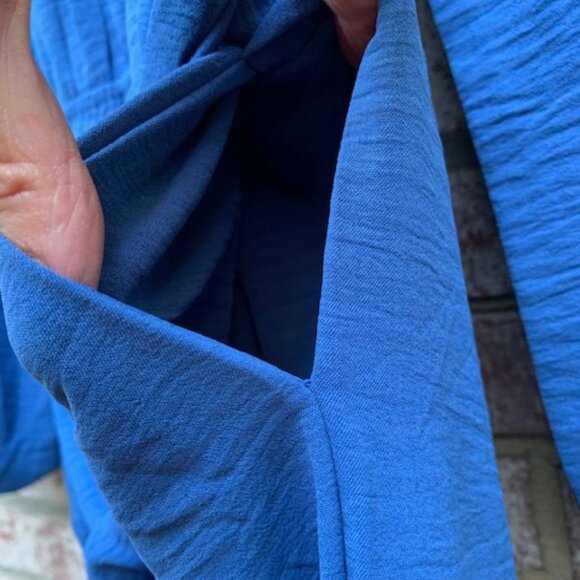 NWT - PRETTYGARDEN Women's Jumpsuit Dressy Romper Long Sleeve V Neck M - Picture 9 of 16